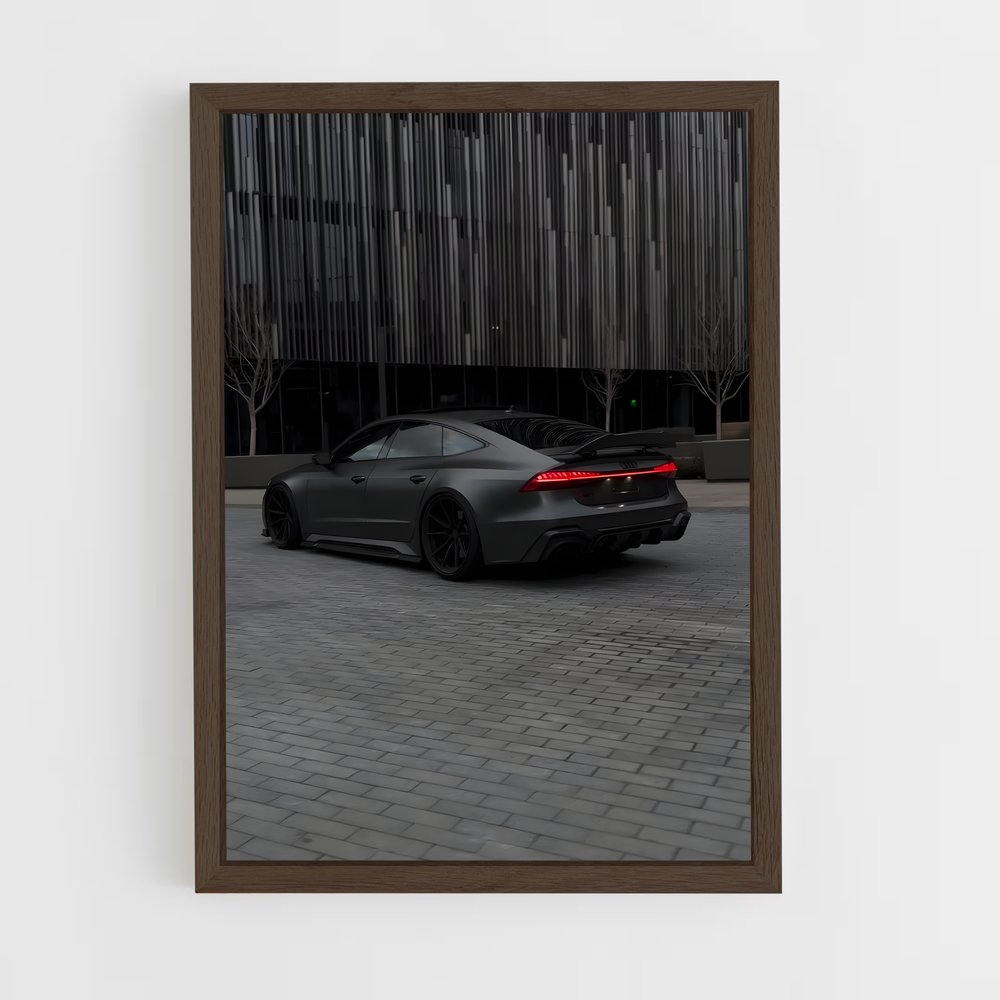 Poster L'Agilité Noire – affiche Audi (vue 5)